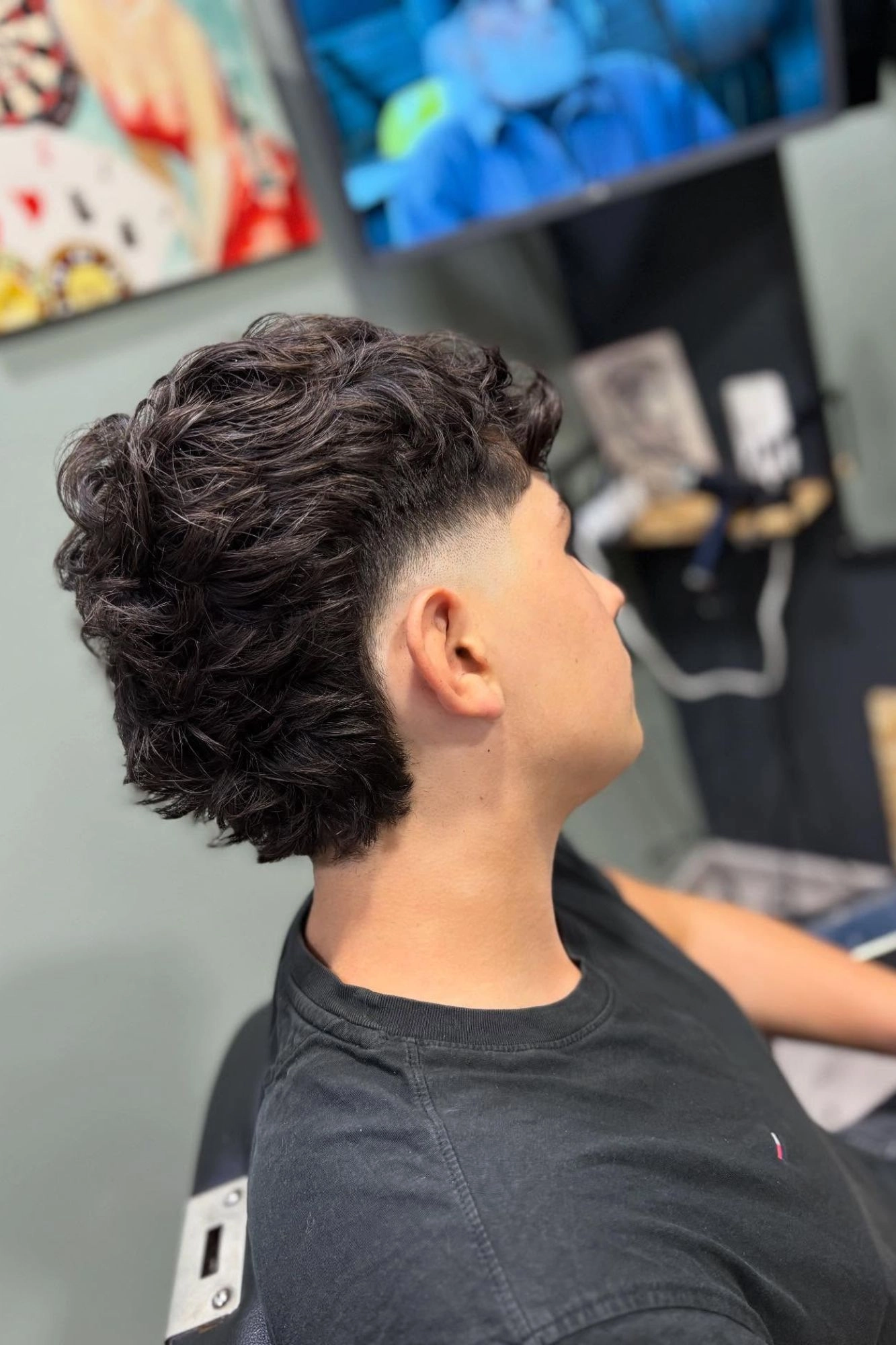 mullet hairstyle look